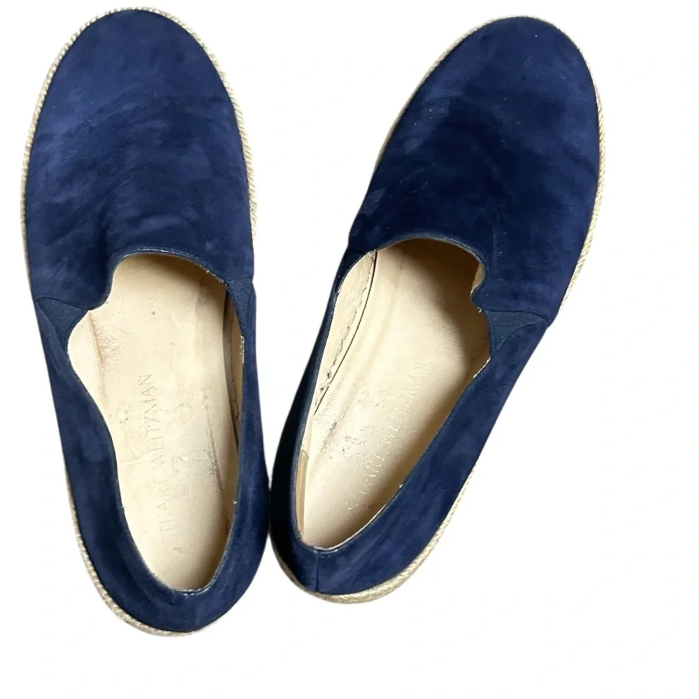Stuart Weitzman Nugal Espadrille Flats Size Womens Size 10M Slip On